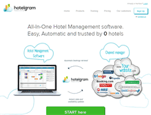 Tablet Screenshot of hotelgram.com
